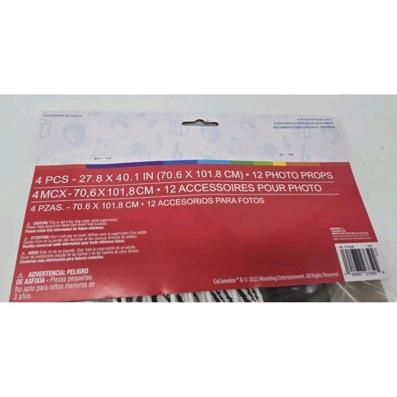 Cocomelon Backdrop With Photo Props Kit Fun Baby Kids Birthday Party Decorations - Picture 6 of 7